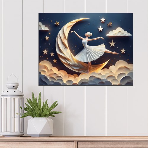 Moon Dancer - Art Print - Metal Poster - Canvas Wrap - Premium Framed Art Print