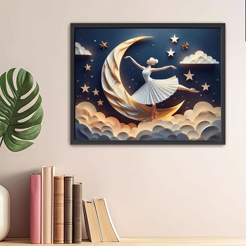 Moon Dancer - Art Print - Metal Poster - Canvas Wrap - Premium Framed Art Print