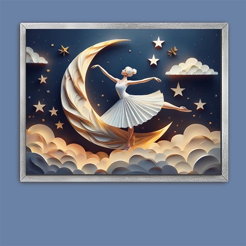 Moon Dancer - Art Print - Metal Poster - Canvas Wrap - Premium Framed Art Print