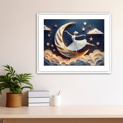 Moon Dancer - Art Print - Metal Poster - Canvas Wrap - Premium Framed Art Print