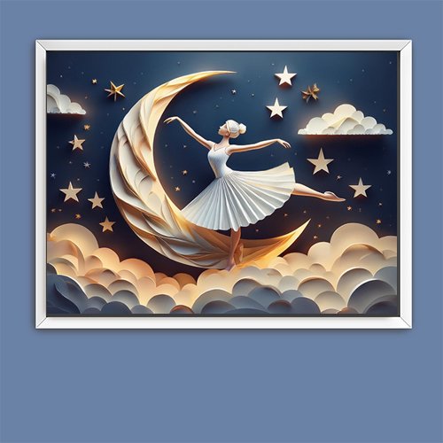 Moon Dancer - Art Print - Metal Poster - Canvas Wrap - Premium Framed Art Print