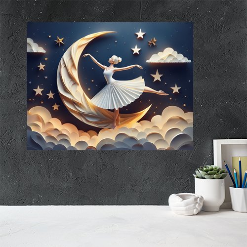 Moon Dancer - Art Print - Metal Poster - Canvas Wrap - Premium Framed Art Print