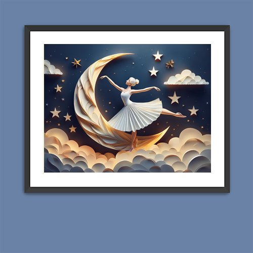 Moon Dancer - Art Print - Metal Poster - Canvas Wrap - Premium Framed Art Print