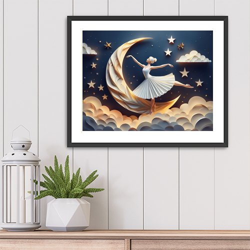 Moon Dancer - Art Print - Metal Poster - Canvas Wrap - Premium Framed Art Print