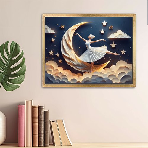 Moon Dancer - Art Print - Metal Poster - Canvas Wrap - Premium Framed Art Print