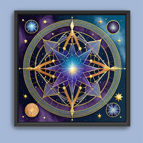 North Star - Art Print - Metal Poster - Canvas Wrap - Premium Framed Art Print