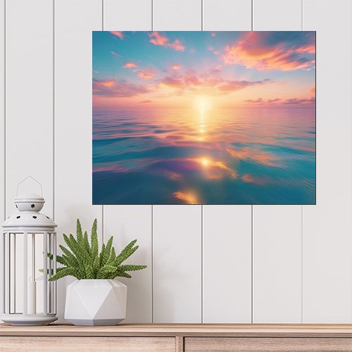 Ocean Sunrise - Art Print - Metal Poster - Canvas Wrap - Premium Framed Art Print