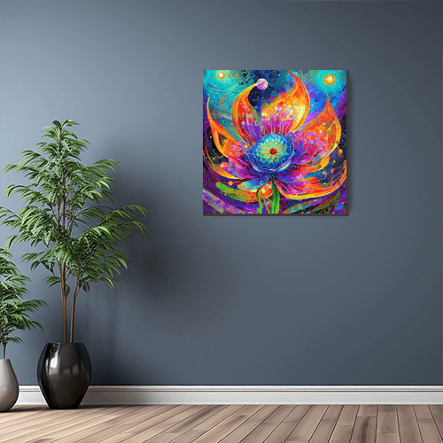 Petals of the Galaxy - Art Print - Metal Poster - Canvas Wrap - Premium Framed Art Print