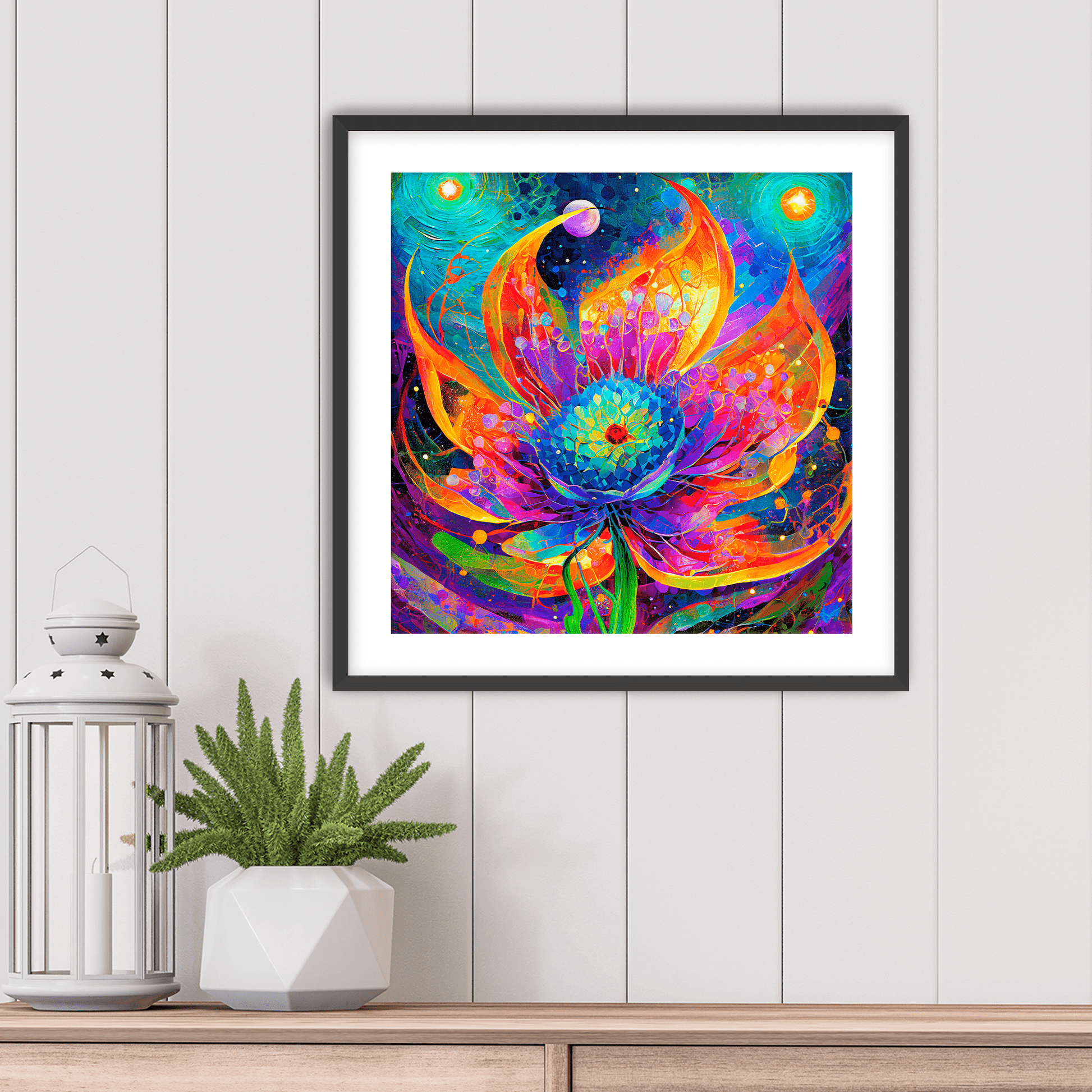 Petals of the Galaxy - Art Print - Metal Poster - Canvas Wrap - Premium Framed Art Print