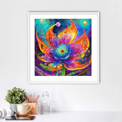 Petals of the Galaxy - Art Print - Metal Poster - Canvas Wrap - Premium Framed Art Print