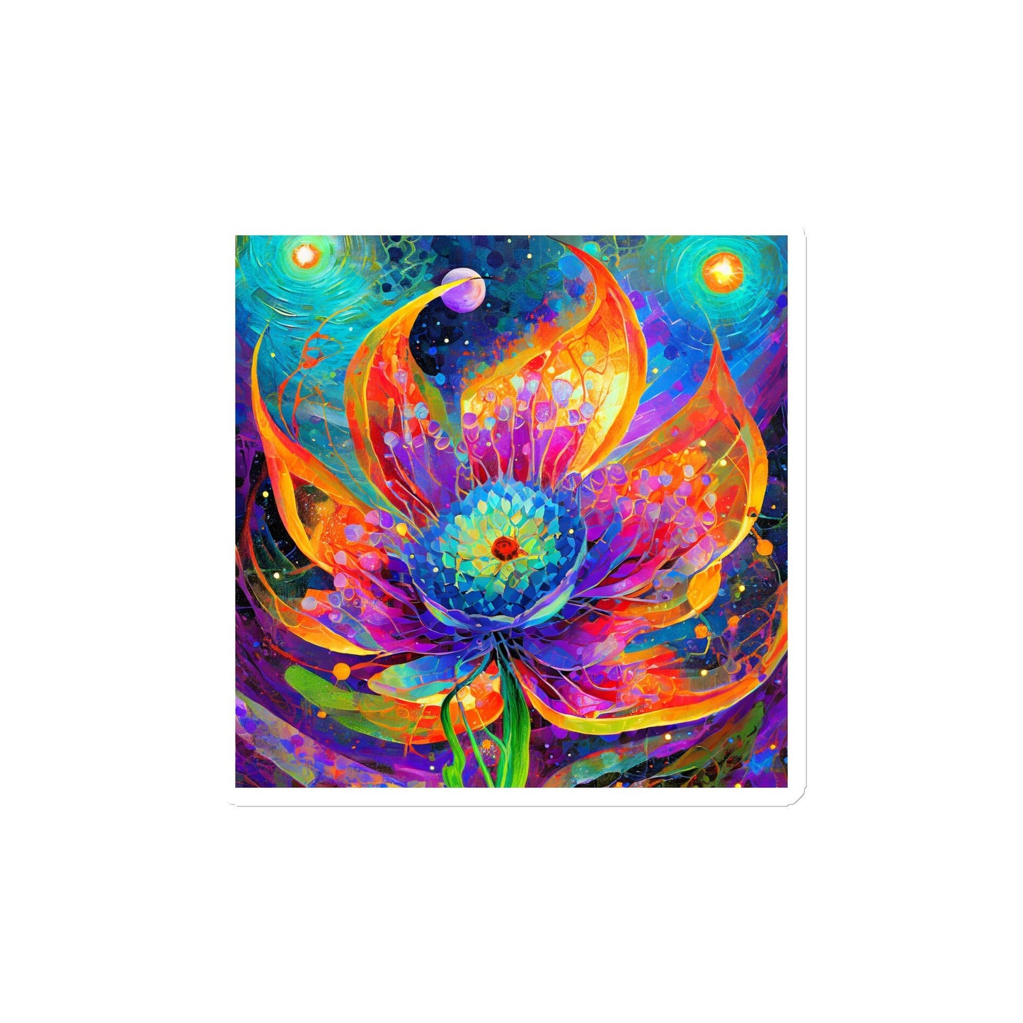 Petals of the Galaxy - Magnet - Premium Magnet