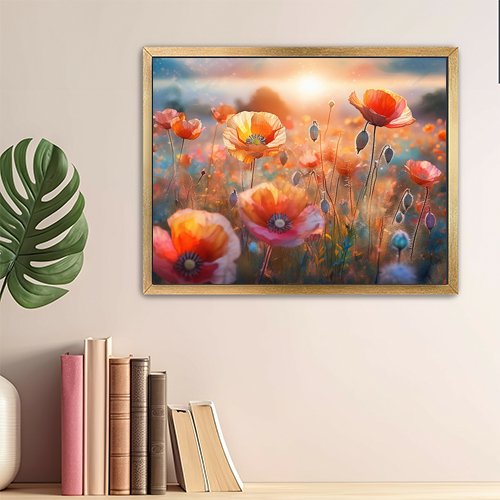 Poppies - Art Print - Metal Poster - Canvas Wrap - Premium Framed Art Print