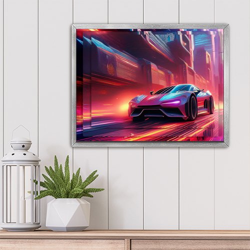 Quantum Speed - Art Print - Metal Poster - Canvas Wrap - Premium Framed Art Print