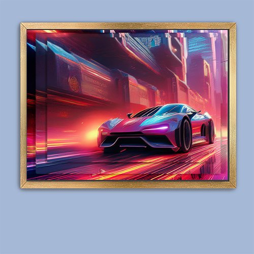 Quantum Speed - Art Print - Metal Poster - Canvas Wrap - Premium Framed Art Print