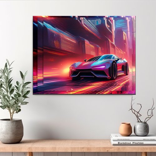 Quantum Speed - Art Print - Metal Poster - Canvas Wrap - Premium Framed Art Print