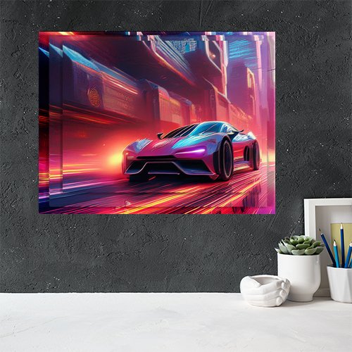 Quantum Speed - Art Print - Metal Poster - Canvas Wrap - Premium Framed Art Print