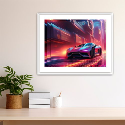 Quantum Speed - Art Print - Metal Poster - Canvas Wrap - Premium Framed Art Print