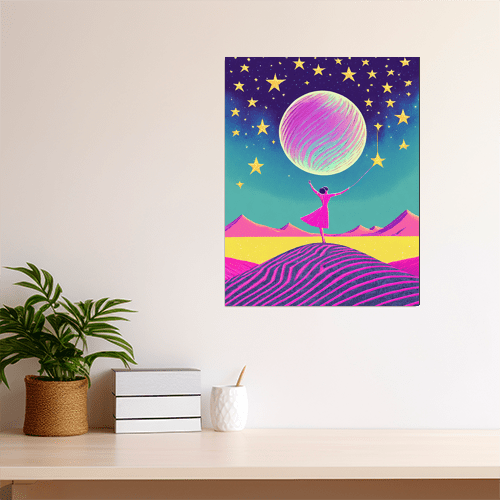 Reach For The Stars - Art Print - Metal Poster - Canvas Wrap - Premium Framed Art Print