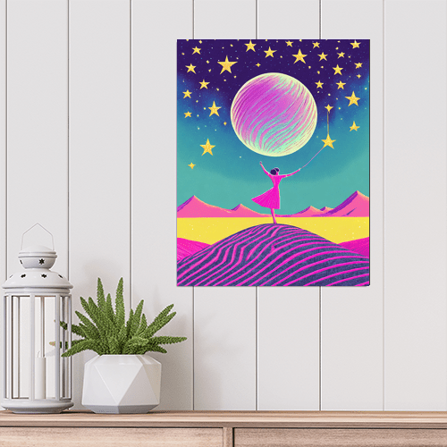 Reach For The Stars - Art Print - Metal Poster - Canvas Wrap - Premium Framed Art Print