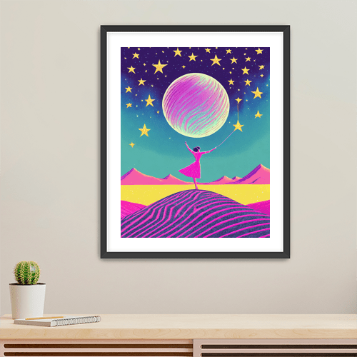 Reach For The Stars - Art Print - Metal Poster - Canvas Wrap - Premium Framed Art Print