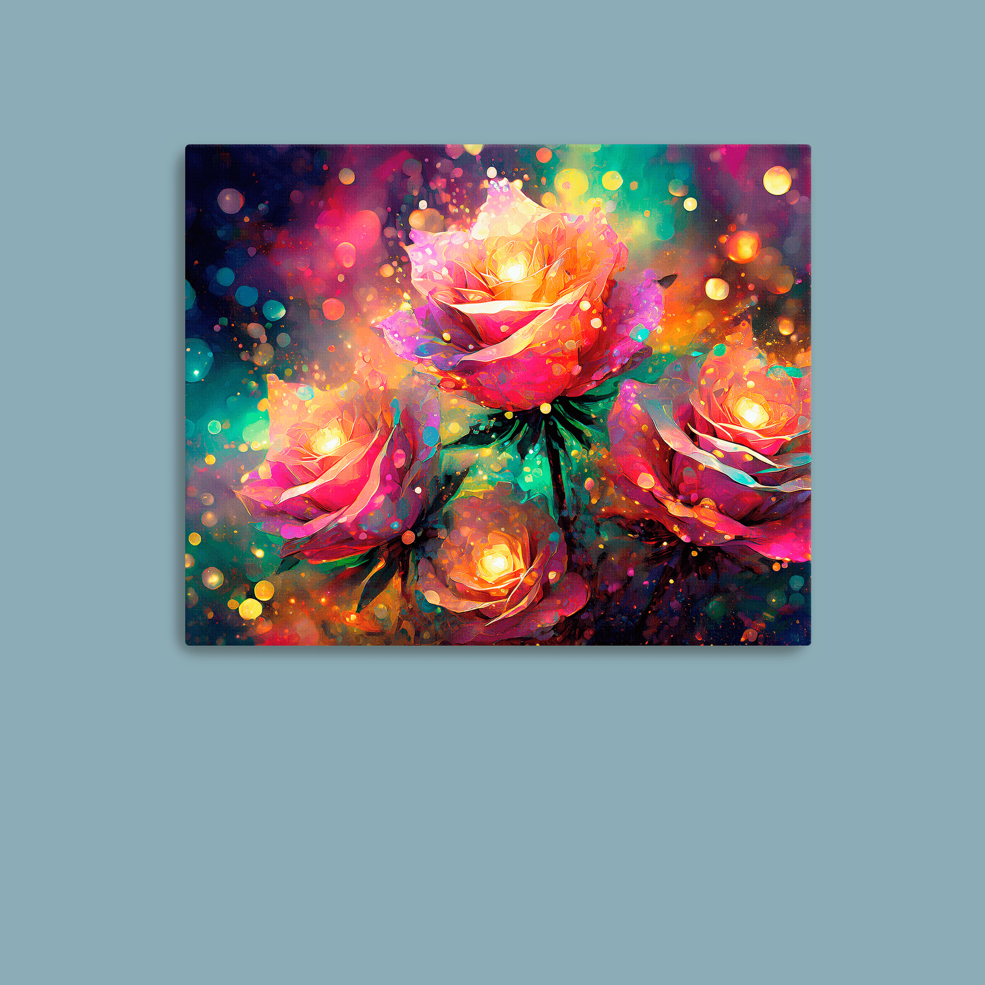 Roses of Infinity - Art Print - Metal Poster - Canvas Wrap - Premium Framed Art Print