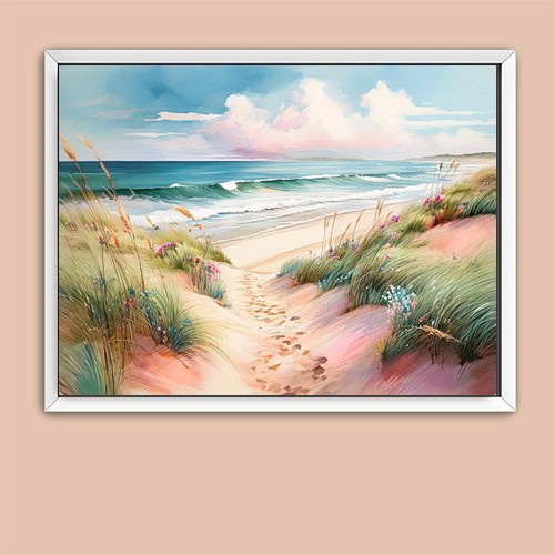 Sands of Serenity - Art Print - Metal Poster - Canvas Wrap - Premium Framed Art Print