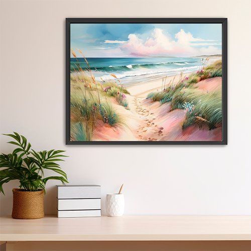 Sands of Serenity - Art Print - Metal Poster - Canvas Wrap - Premium Framed Art Print