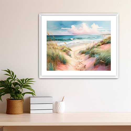 Sands of Serenity - Art Print - Metal Poster - Canvas Wrap - Premium Framed Art Print