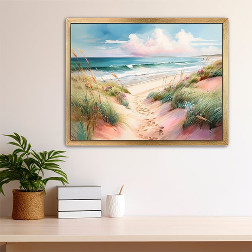 Sands of Serenity - Art Print - Metal Poster - Canvas Wrap - Premium Framed Art Print