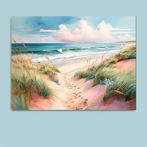 Sands of Serenity - Art Print - Metal Poster - Canvas Wrap - Premium Framed Art Print