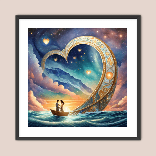 Sea of Love - Art Print - Metal Poster - Canvas Wrap - Premium Framed Art Print