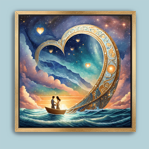 Sea of Love - Art Print - Metal Poster - Canvas Wrap - Premium Framed Art Print