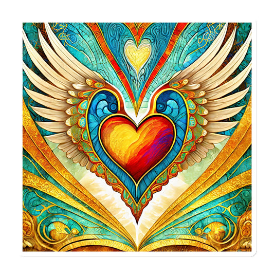 Soaring on Wings of Love - Magnet - Premium 