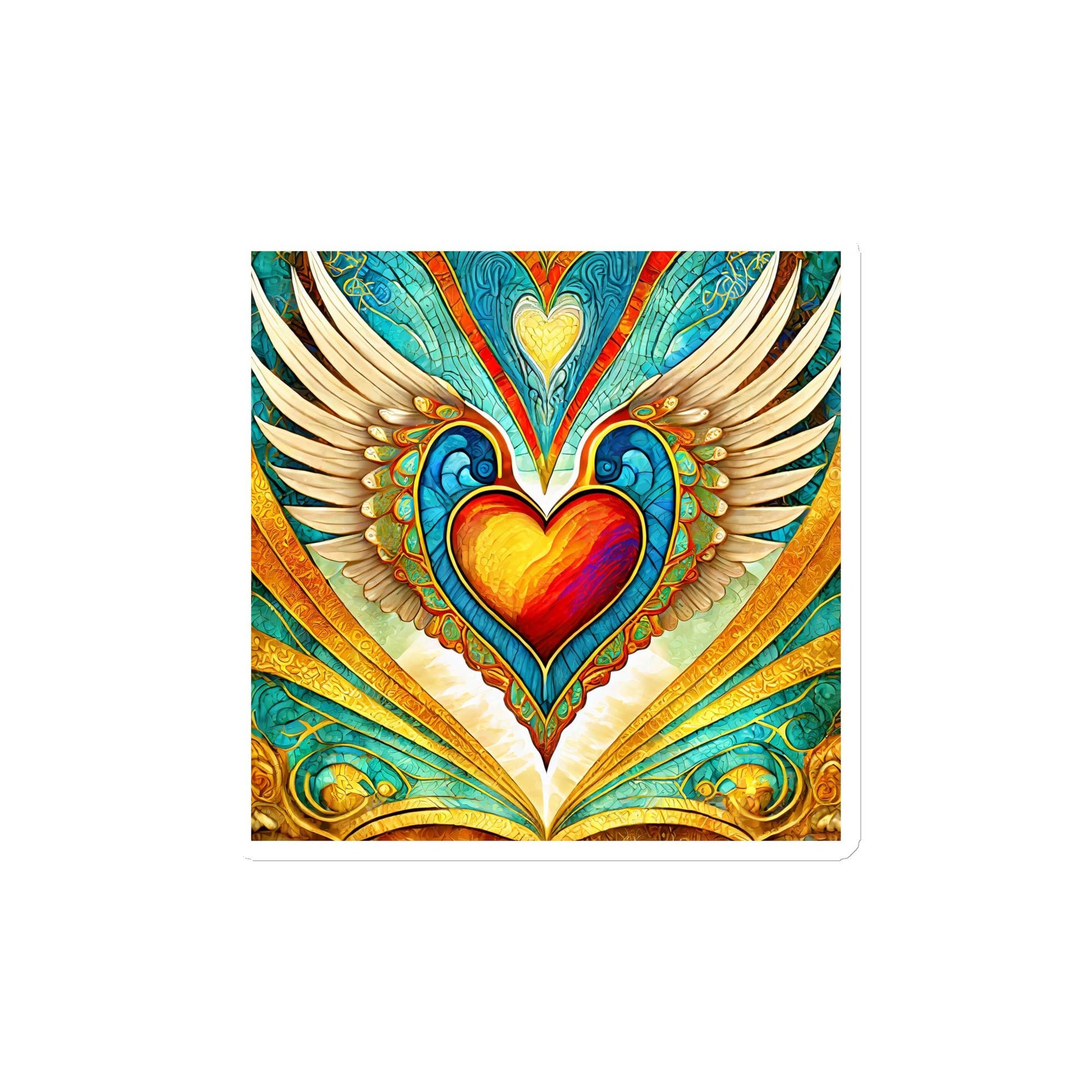 Soaring on Wings of Love - Magnet - Premium 