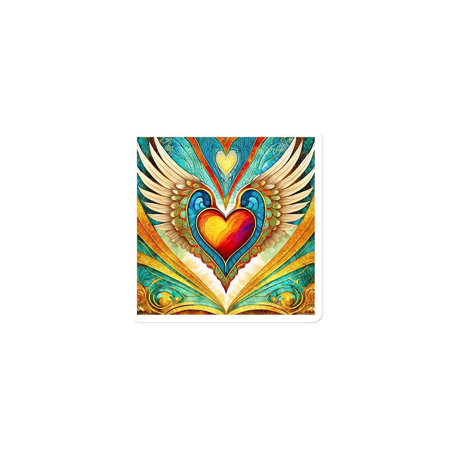 Soaring on Wings of Love - Magnet - Premium 