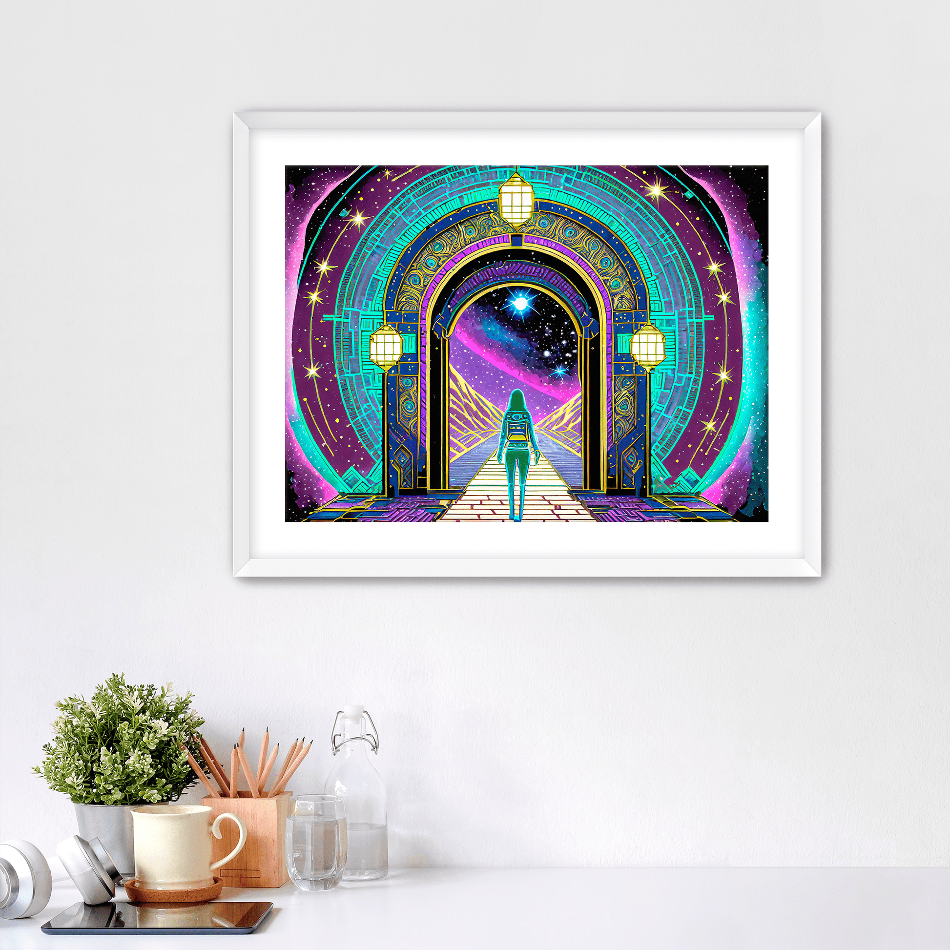 Star Gate - Art Print - Metal Poster - Canvas Wrap - Premium Framed Art Print