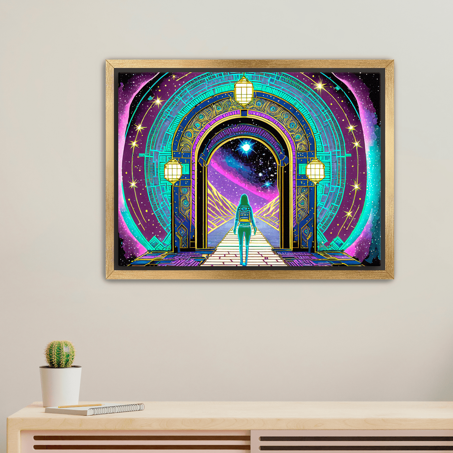 Star Gate - Art Print - Metal Poster - Canvas Wrap - Premium Framed Art Print