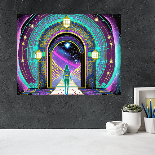 Star Gate - Art Print - Metal Poster - Canvas Wrap - Premium Framed Art Print