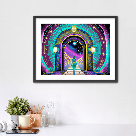 Star Gate - Art Print - Metal Poster - Canvas Wrap - Premium Framed Art Print