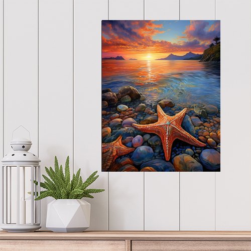 Starfish - Art Print - Metal Poster - Canvas Wrap - Premium Framed Art Print