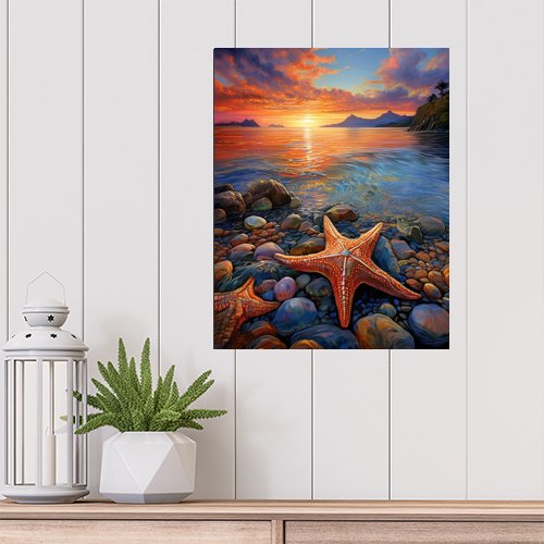 Starfish - Art Print - Metal Poster - Canvas Wrap - Premium Framed Art Print