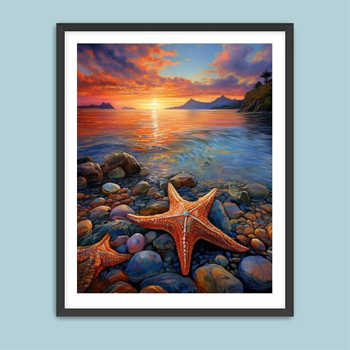 Starfish - Art Print - Metal Poster - Canvas Wrap - Premium Framed Art Print