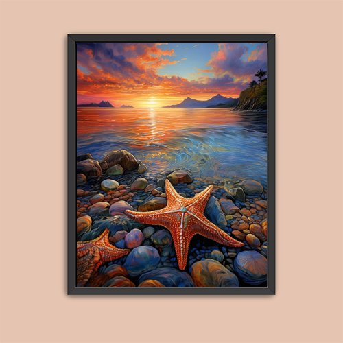 Starfish - Art Print - Metal Poster - Canvas Wrap - Premium Framed Art Print