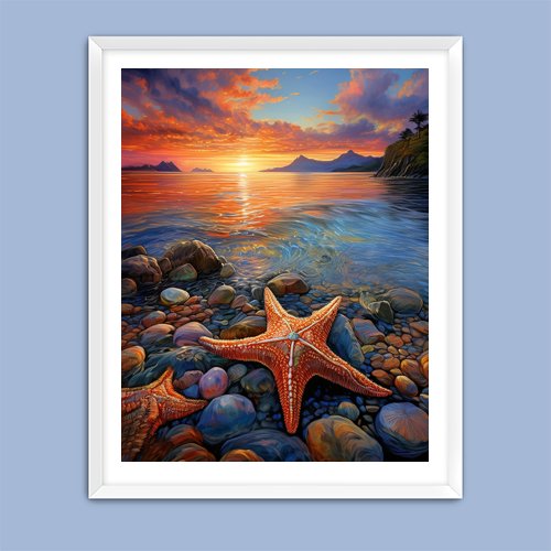 Starfish - Art Print - Metal Poster - Canvas Wrap - Premium Framed Art Print