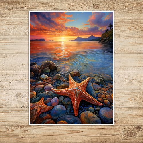 Starfish - Art Print - Metal Poster - Canvas Wrap - Premium Framed Art Print