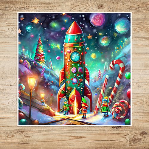 Sugar Blast - Art Print - Metal Poster - Canvas Wrap - Premium Framed Art Print