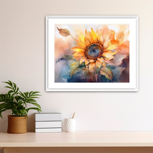 Sunflower - Art Print - Metal Poster - Canvas Wrap - Premium Framed Art Print