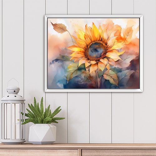 Sunflower - Art Print - Metal Poster - Canvas Wrap - Premium Framed Art Print