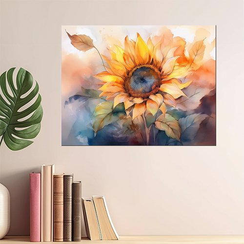 Sunflower - Art Print - Metal Poster - Canvas Wrap - Premium Framed Art Print