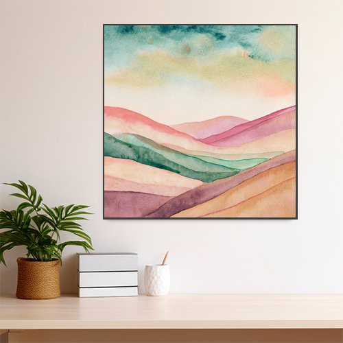 Tranquil Horizons - Art Print - Metal Poster - Canvas Wrap - Premium Framed Art Print